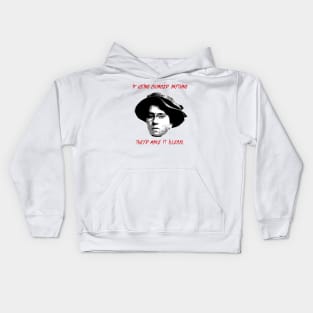 if voting changed anything, they'd make it illegal Kids Hoodie